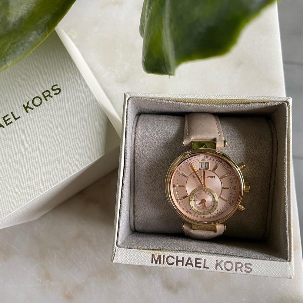 Rose Gold Michael Kors Watch